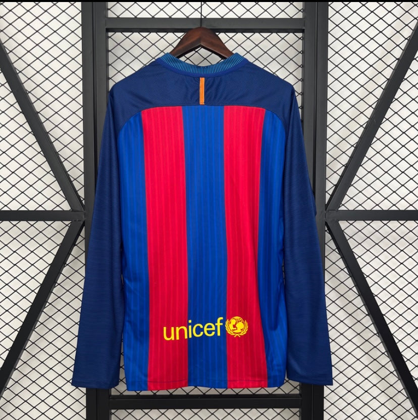 Maillot rétro FC Barcelone manche longue