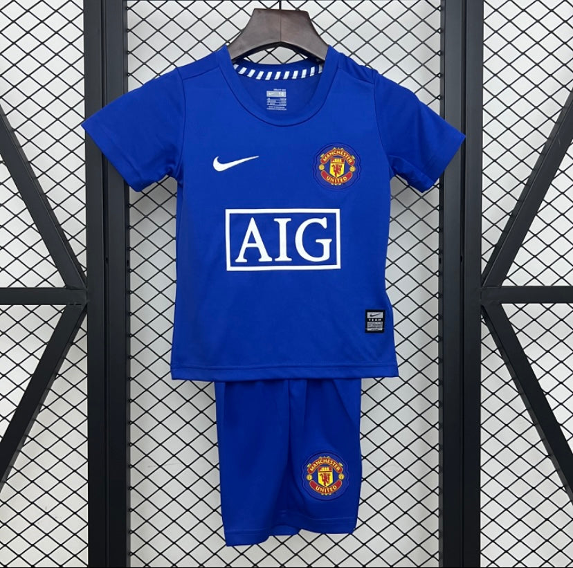 Kit enfant rétro Manchester united 2008