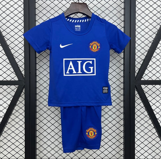 Kit enfant rétro Manchester united 2008